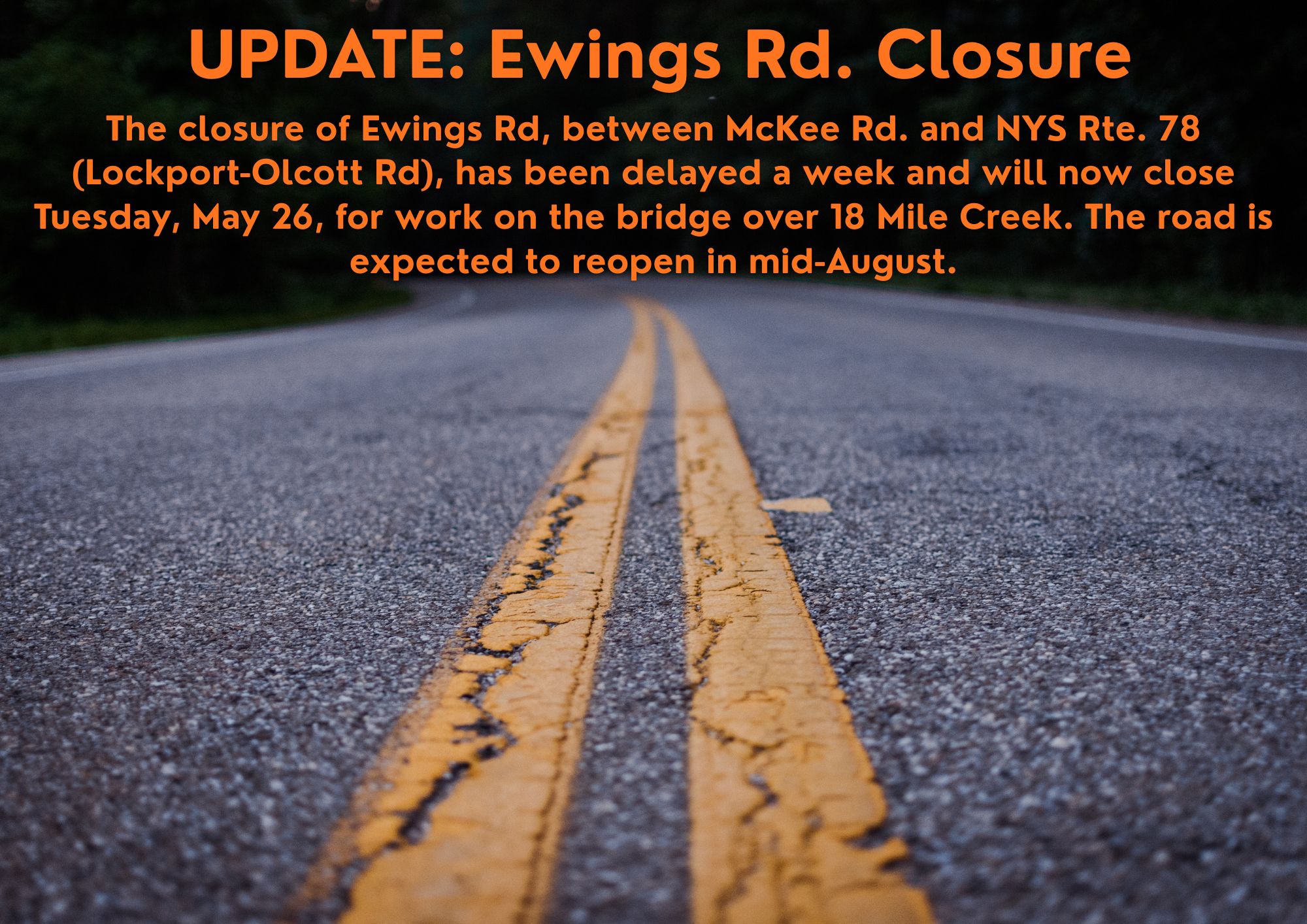 Ewings Rd Delay.5.18.26